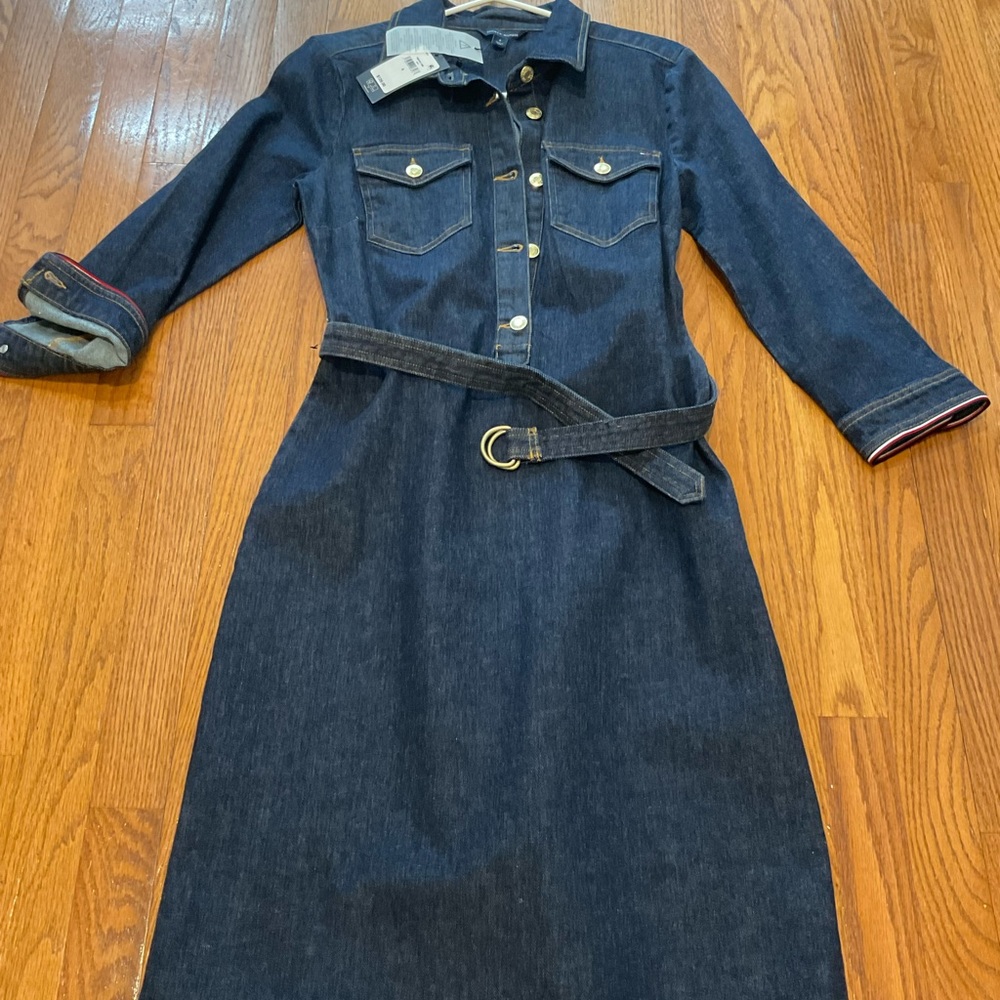 TOMMY HILFIGER DENIM DRESS
